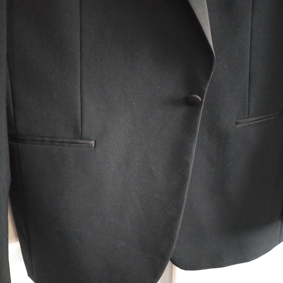 Neil Allyn Formal Collection Black Tuxedo Jacket Blazer 44XL - Picture 12 of 14